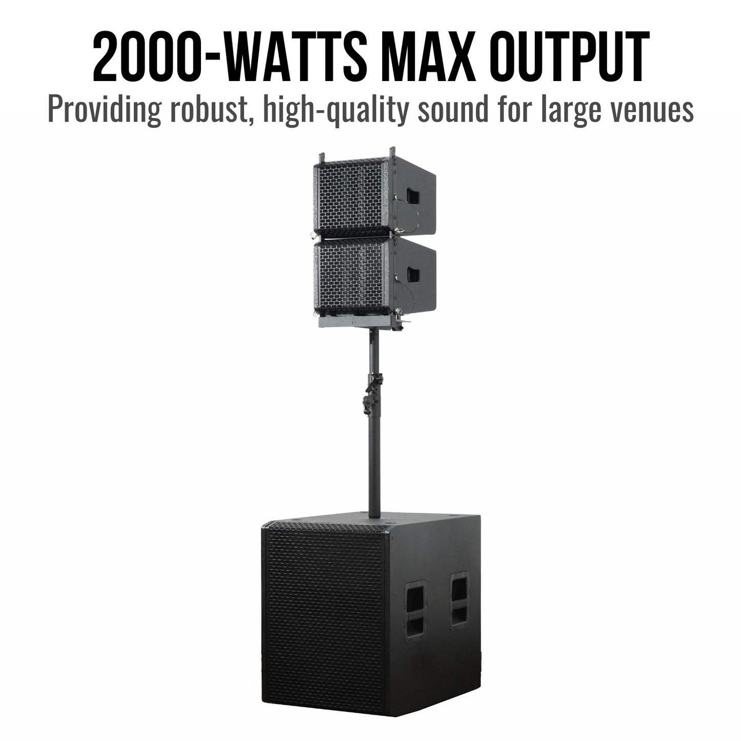 2000-watts Max Output