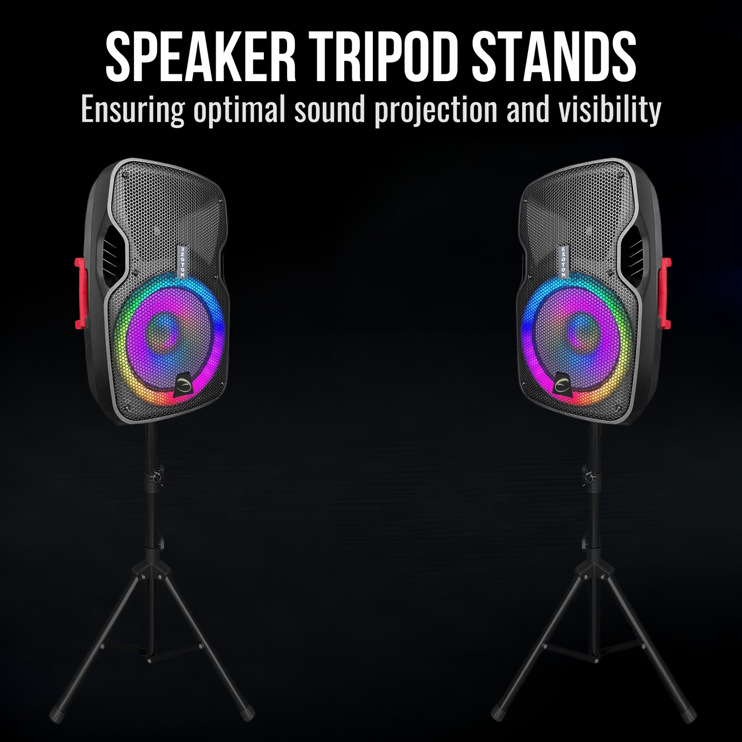 1200W 12-inch Large Bluetooth PA Speakers System