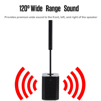 2000W 15-inch  Bluetooth Column PA Speaker System