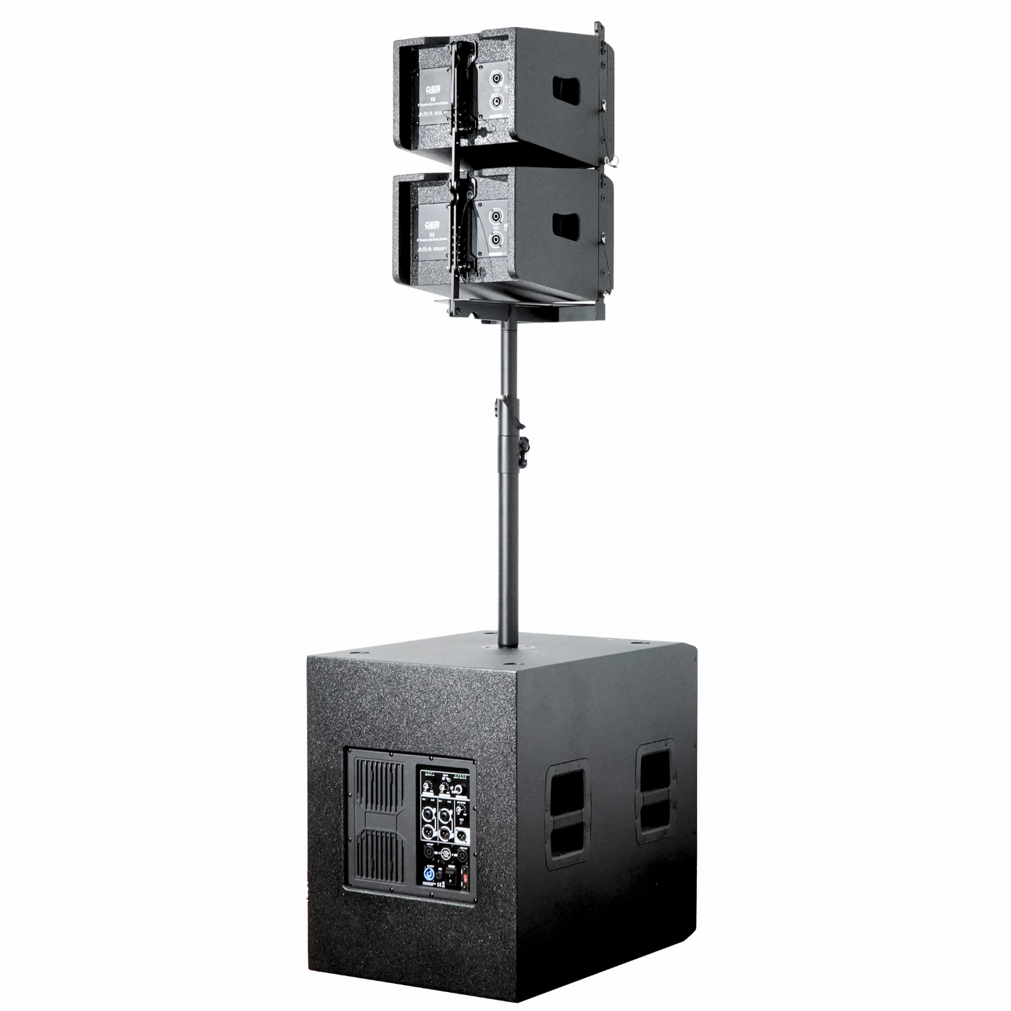2000W 6-inch Line Arrary Speaker With 13-inch Active Subwoofer PA System