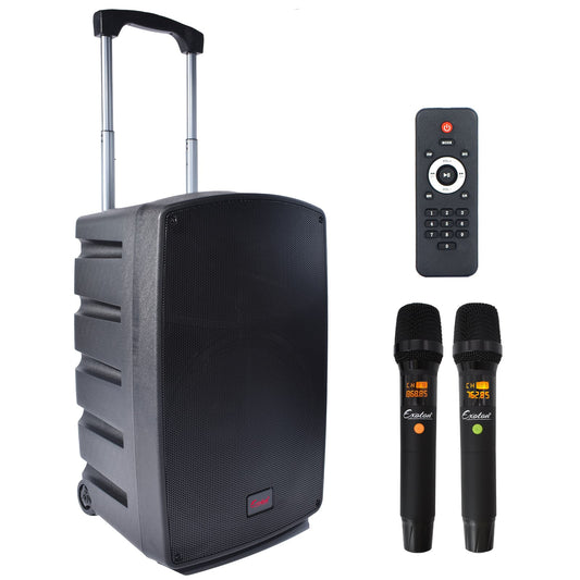 1800W 15-inch Rechargeable Portable PA Speaker