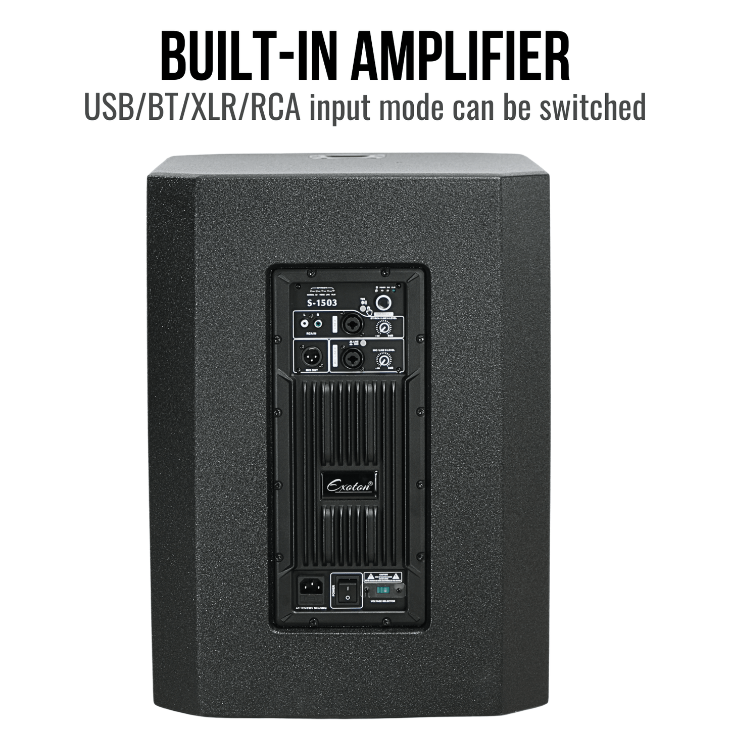 Built-in-Amplifier
