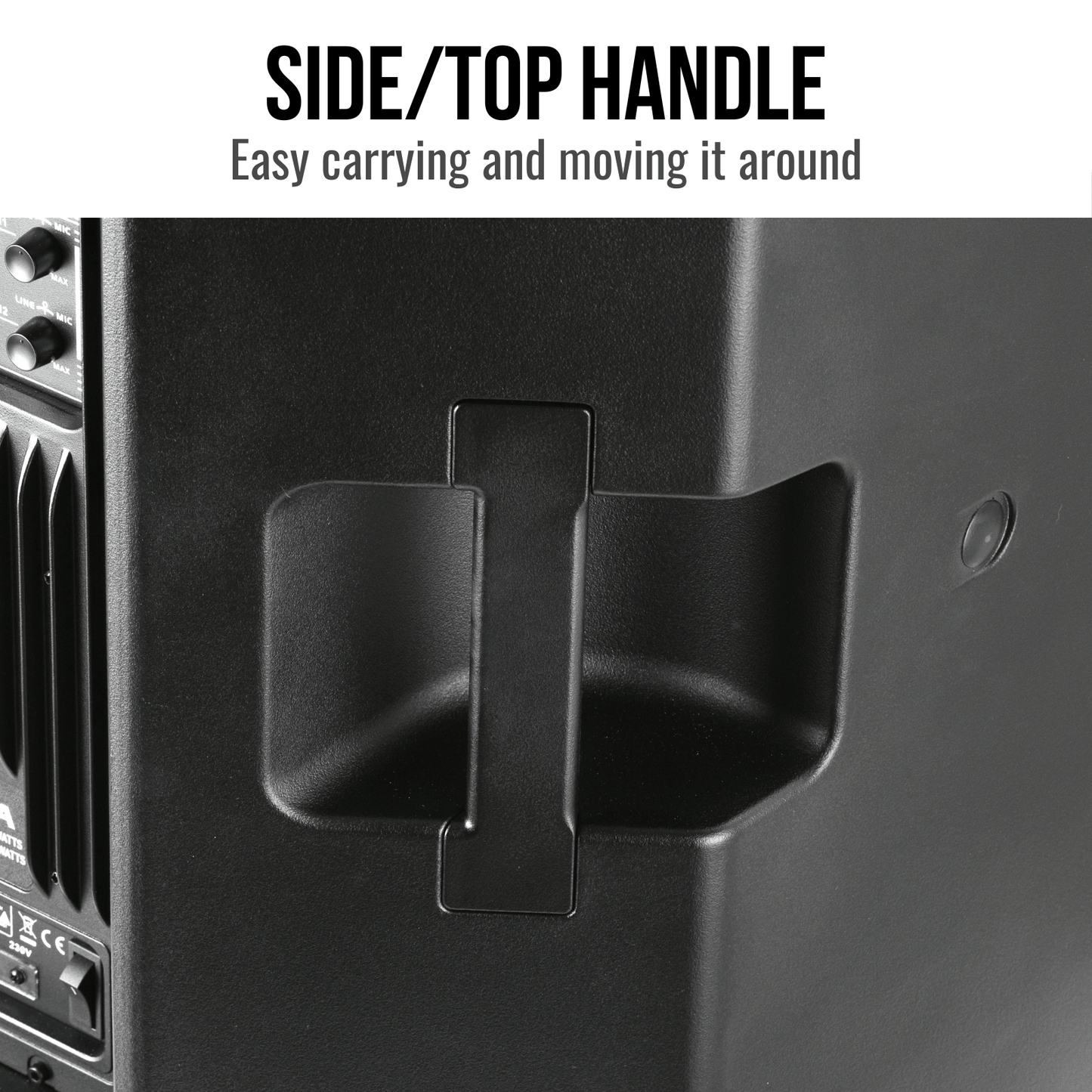 1400W 15-inch 2-Way Powered Loudspeaker With Bluetooth