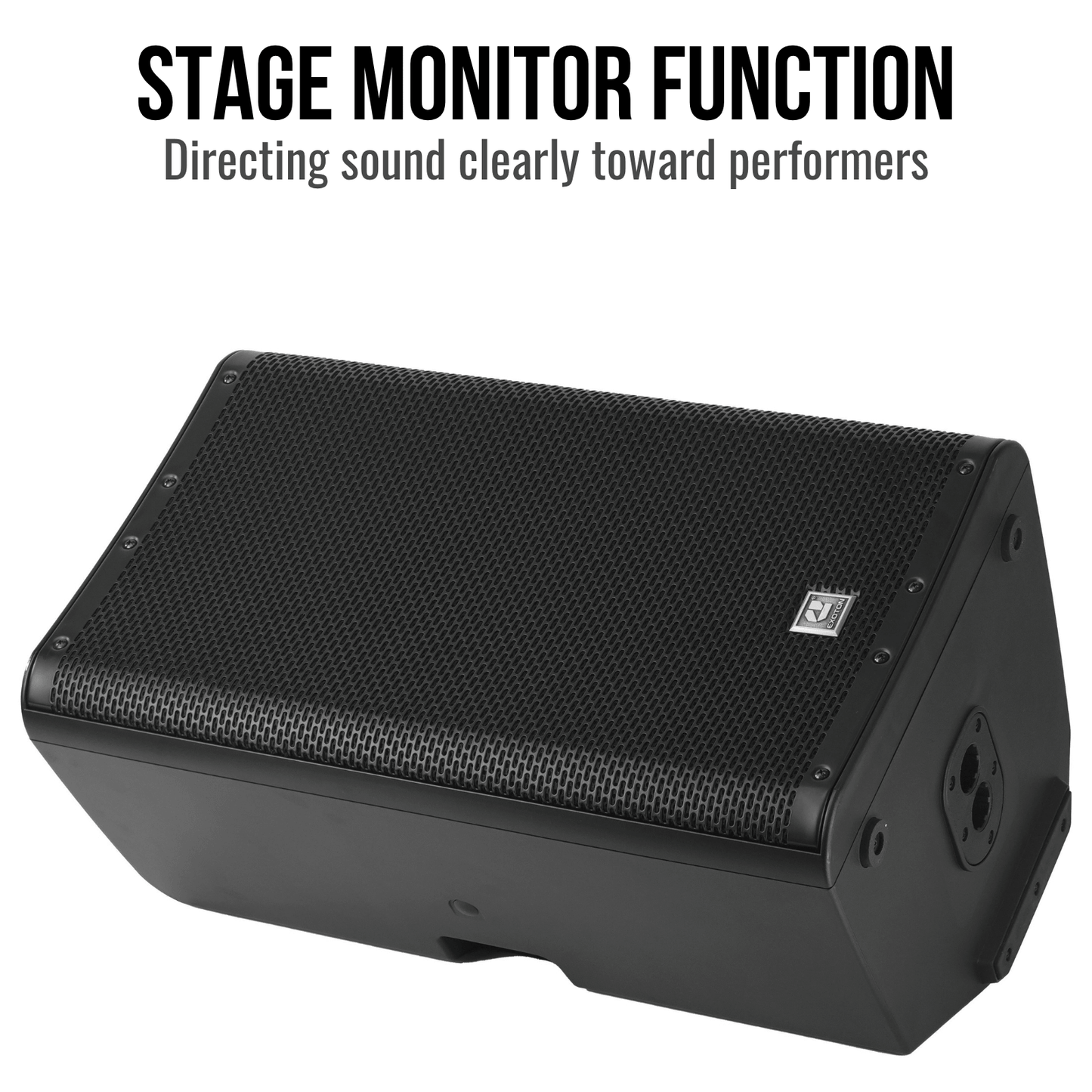 1400W 15-inch 2-Way Powered Loudspeaker With Bluetooth