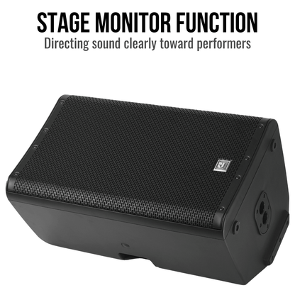 1400W 15-inch 2-Way Powered Loudspeaker With Bluetooth