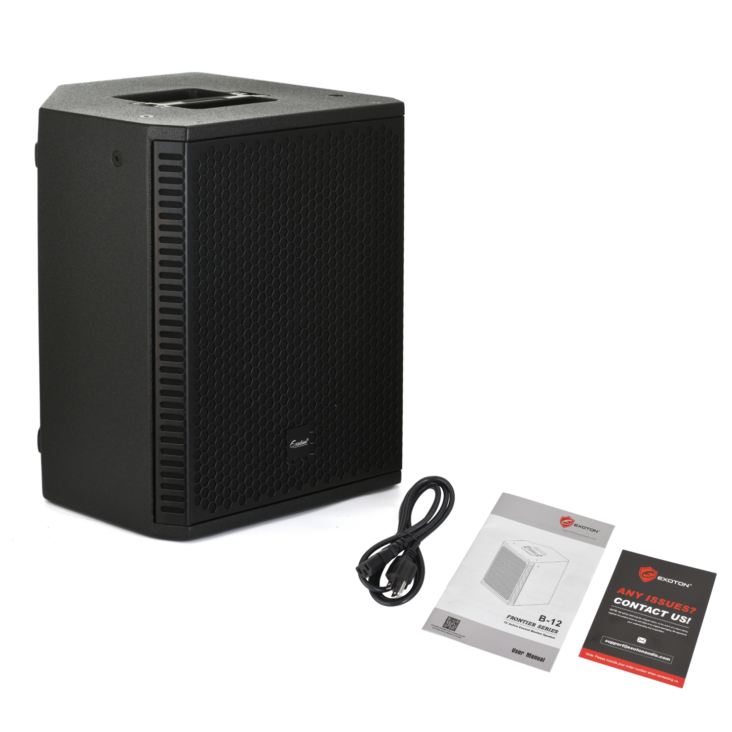 800W 12-inch Active Bluetooth Coaxial Monitor Speaker