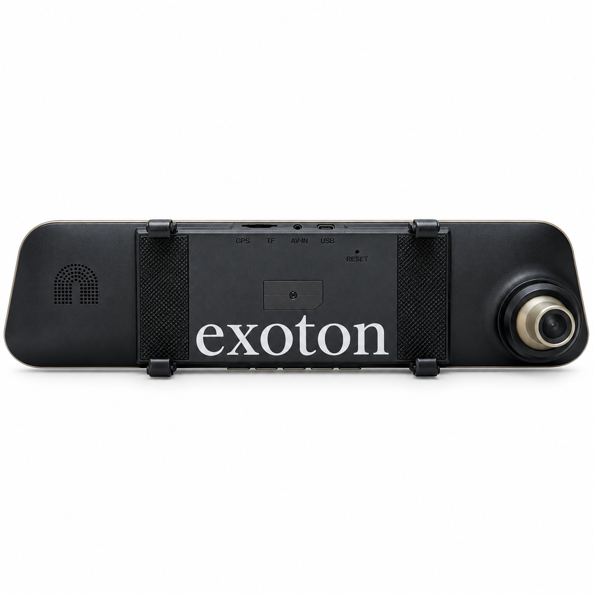 Rearview Mirror Dash Cam with Built-In Camera and Display