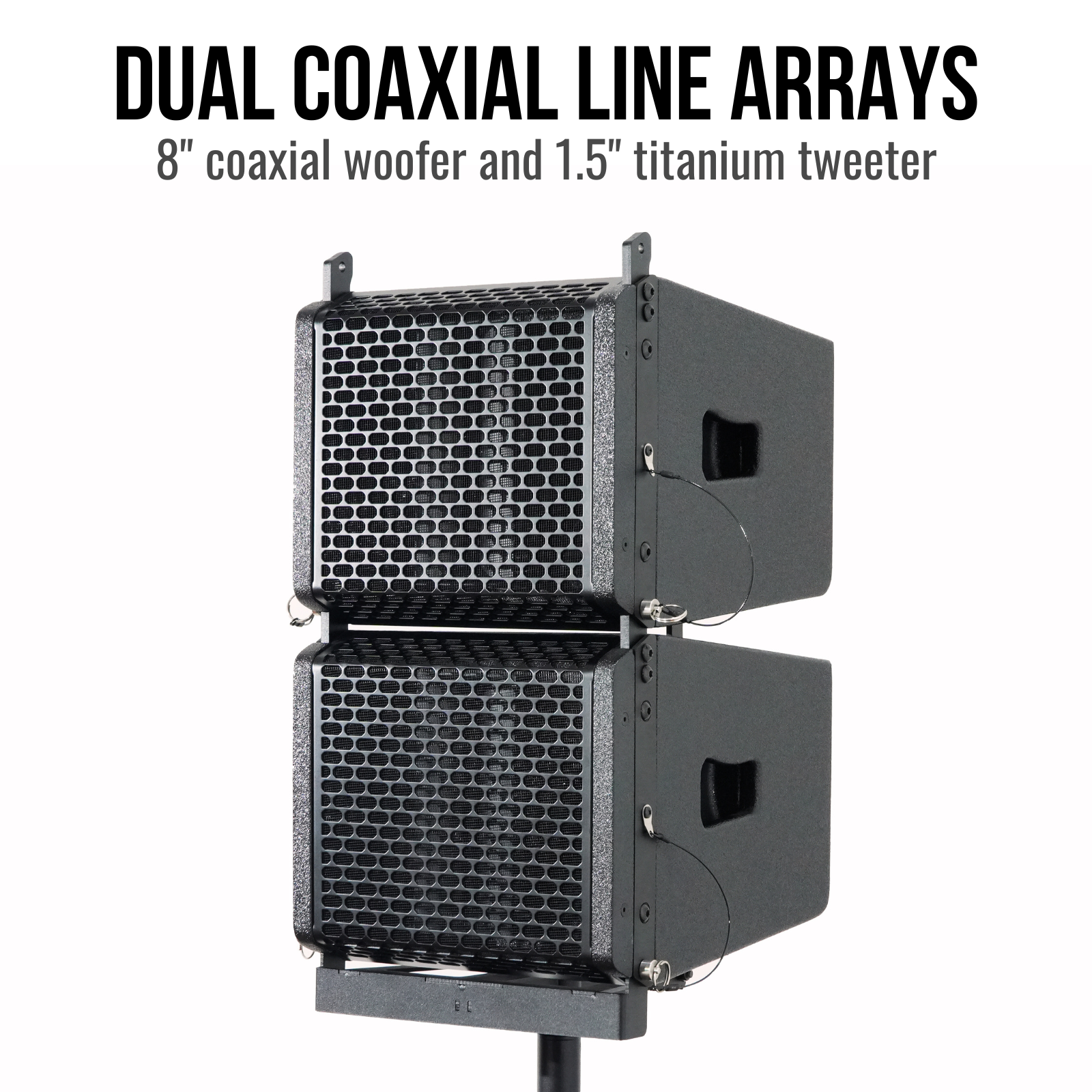 Dual Coaxial Line Arrays