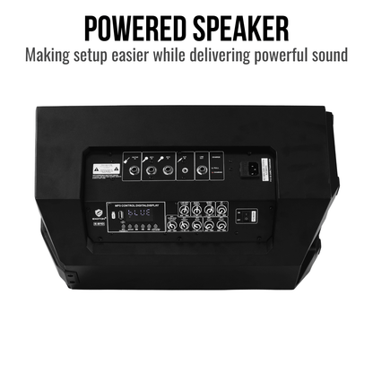 800W 10-inch Bluetooth Wireless Battery Powered PA Loudspeaker