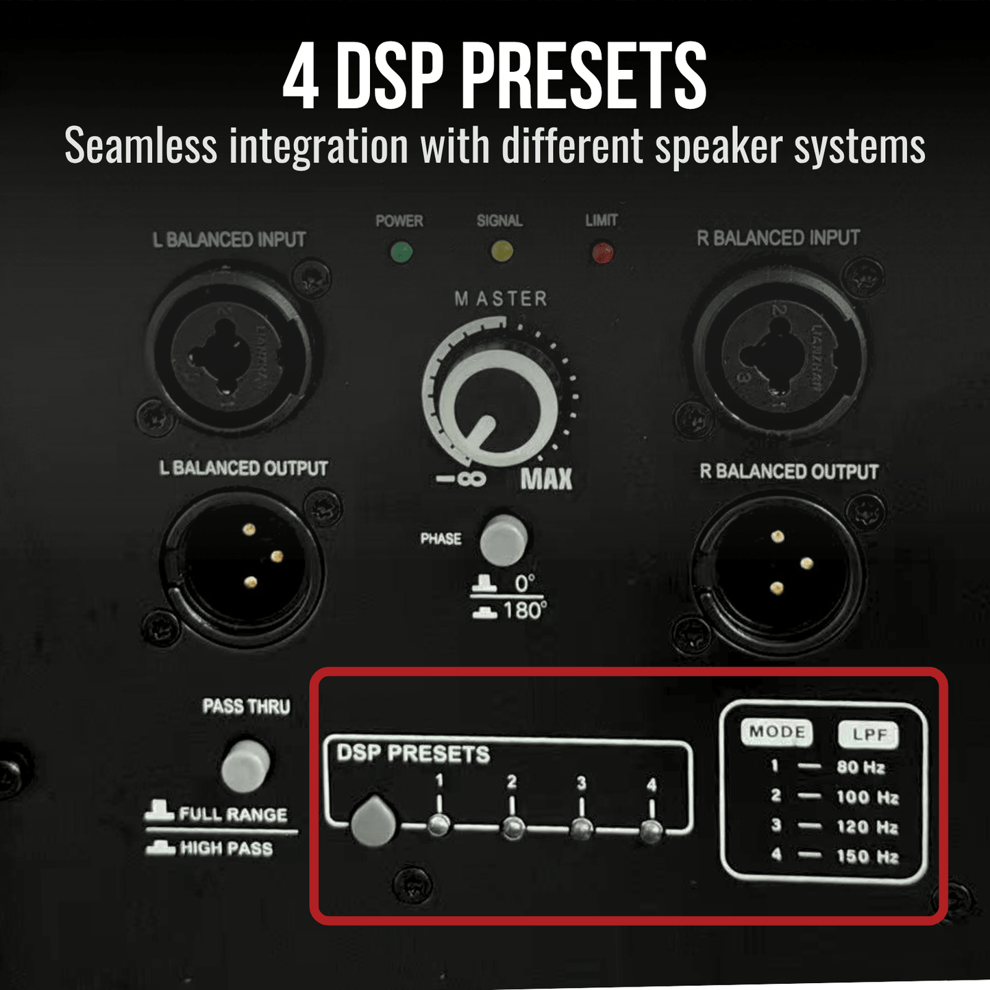 1000W 18-inch Powered PA Subwoofer