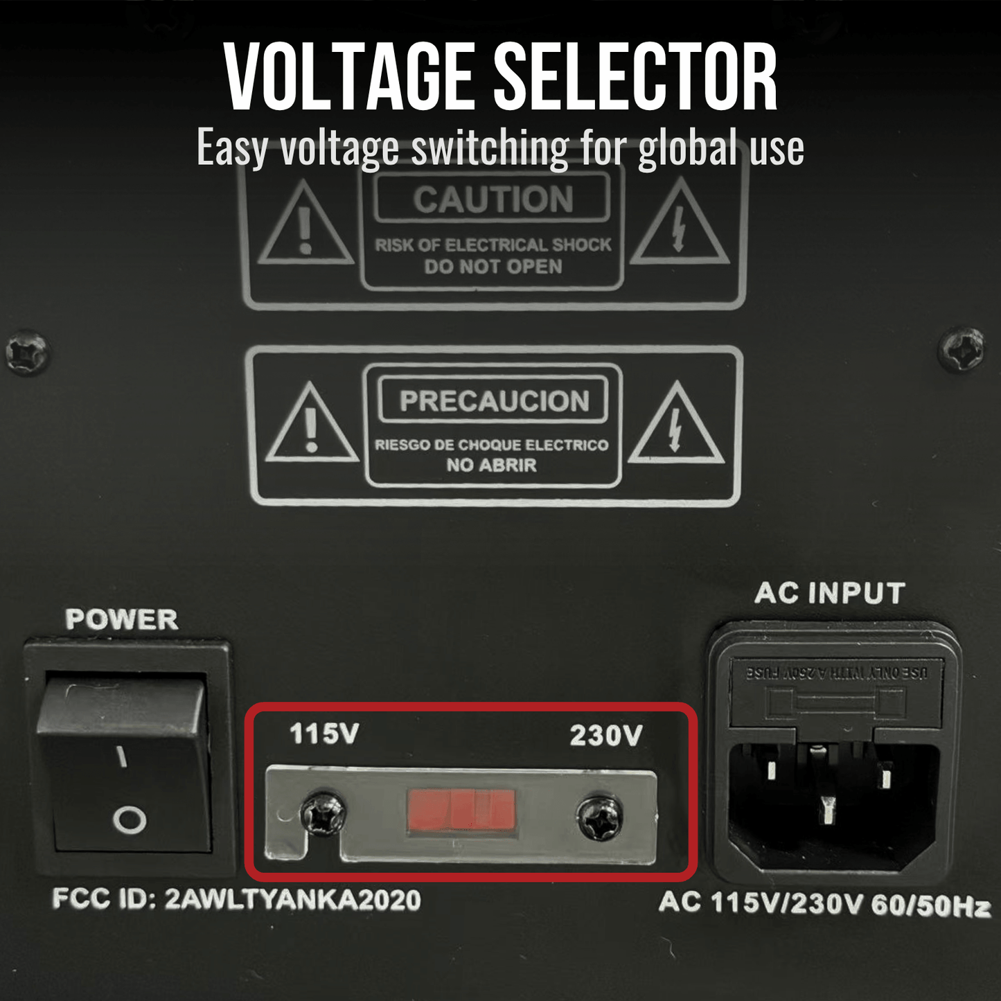 ES-18A-Powered-Subwoofer-Voltage-Selector