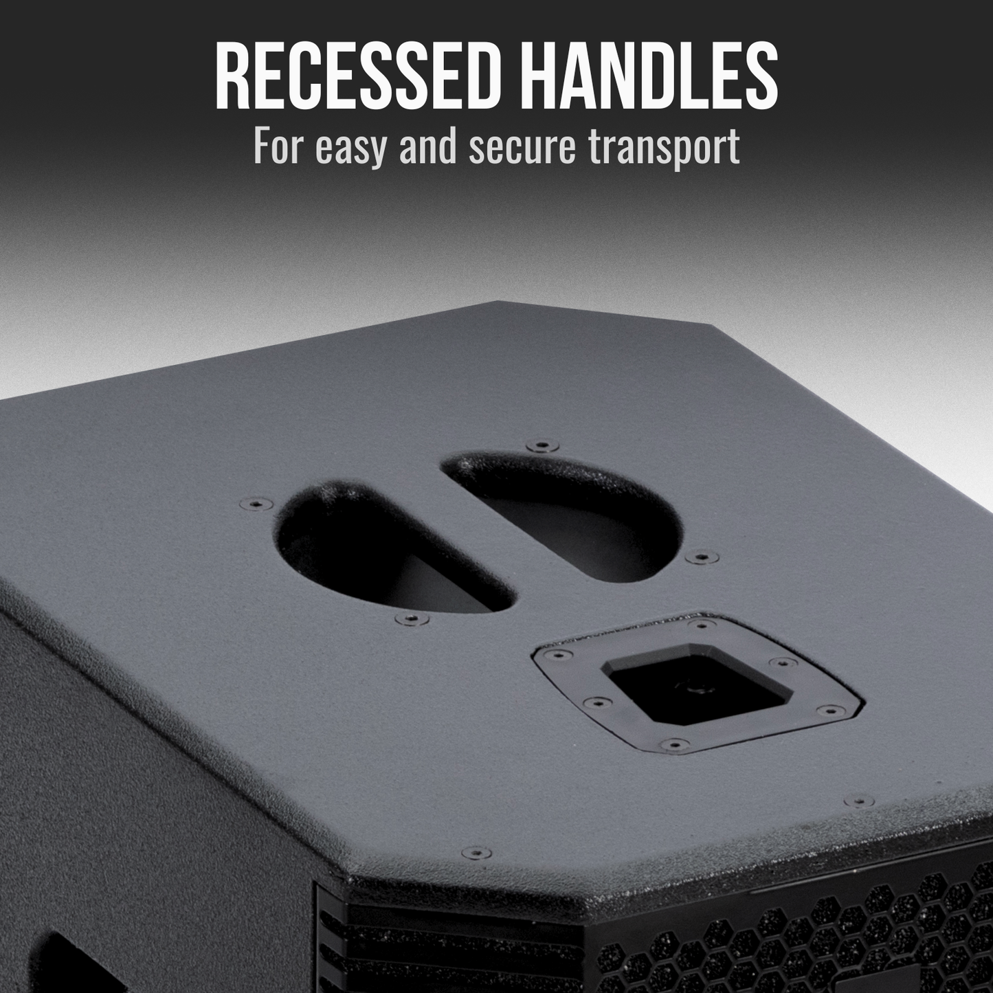 2000W 12-inch Powered Column PA System Portable Speaker