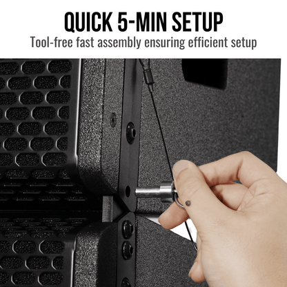 2800W 8-inch Line Arrary Speakers With 16-inch Active Subwoofer PA System