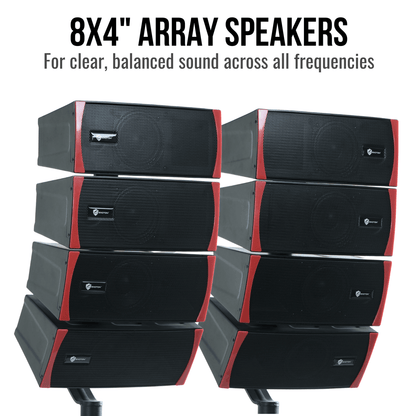 3000W 12-inch PA System Line Array Big DJ Speakers