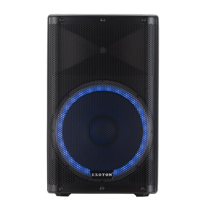 1800W 15-inch Rechargeable Wireless PA Speaker System With Stand