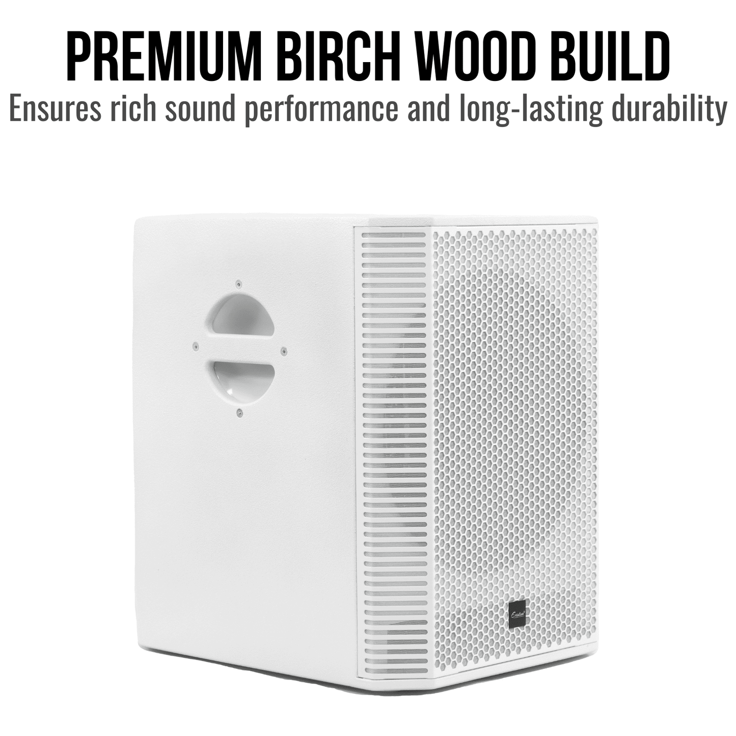 2000W 15-inch Bluetooth Column Loudspeakers (White)