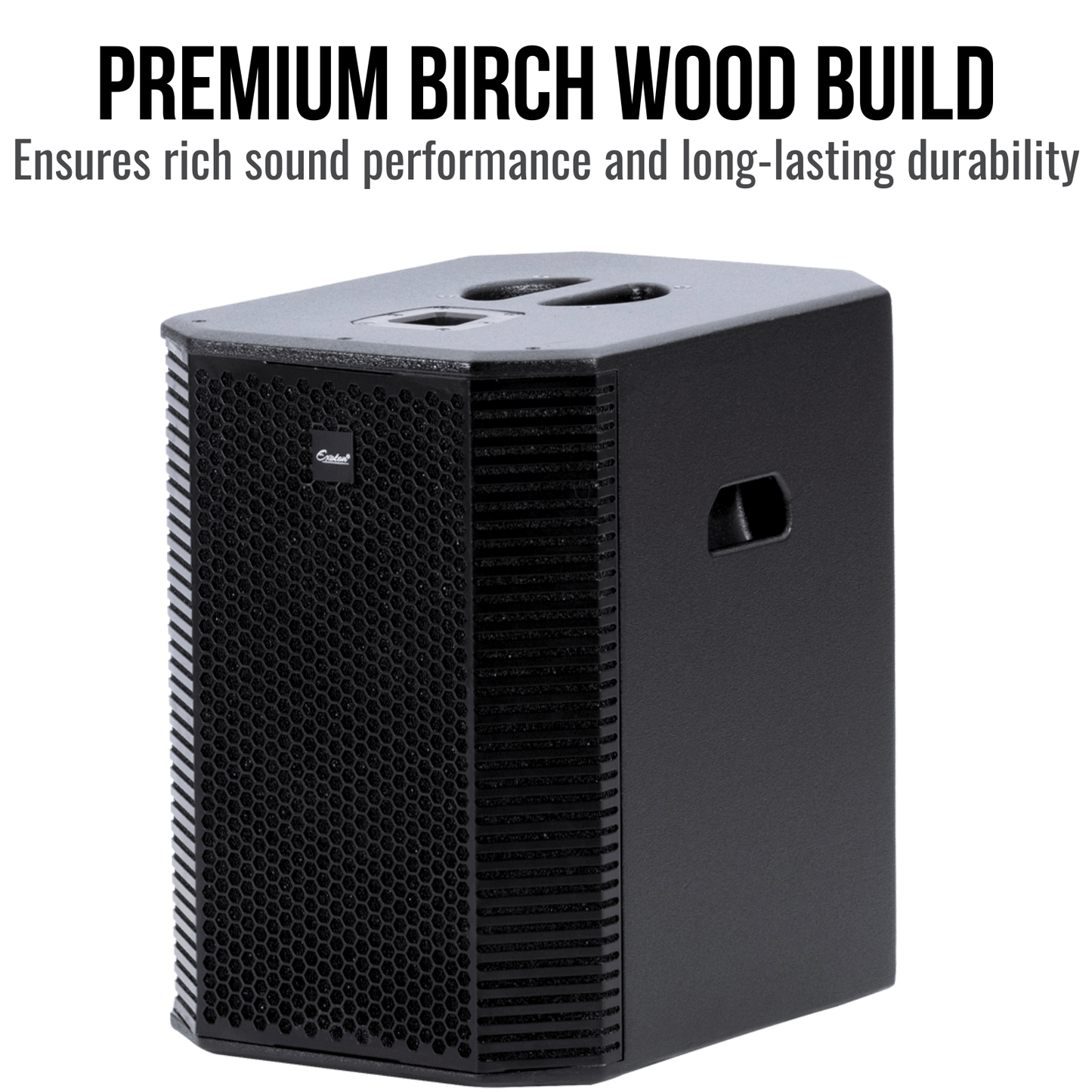 2000W 12-inch Powered Column PA System Portable Speaker