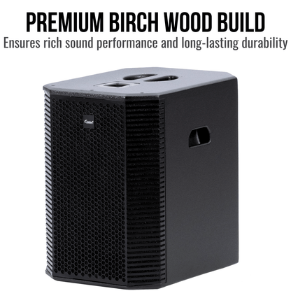 2000W 12-inch Powered Column PA System Portable Speaker