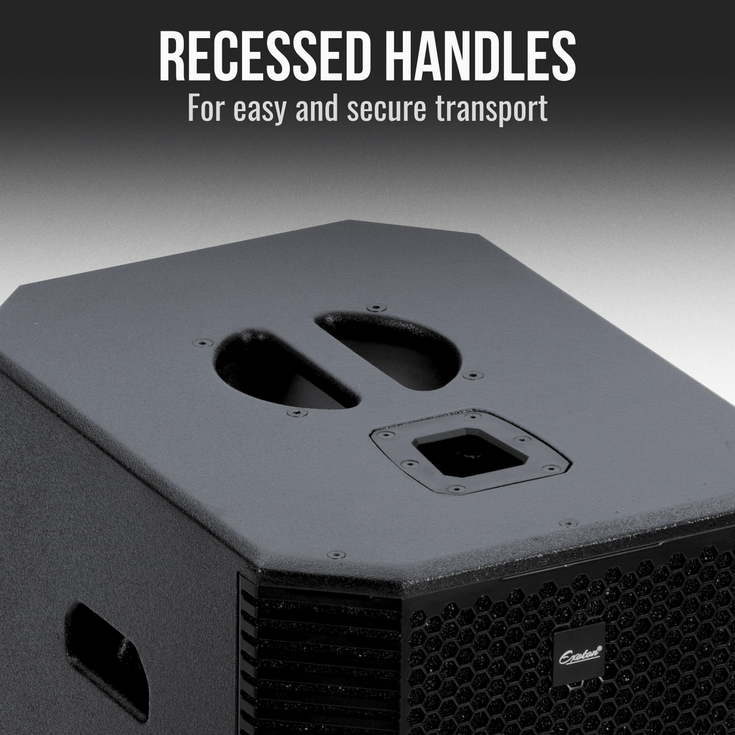 2000W 12-inch Powered Column PA System Portable Speaker