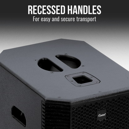 2000W 12-inch Powered Column PA System Portable Speaker