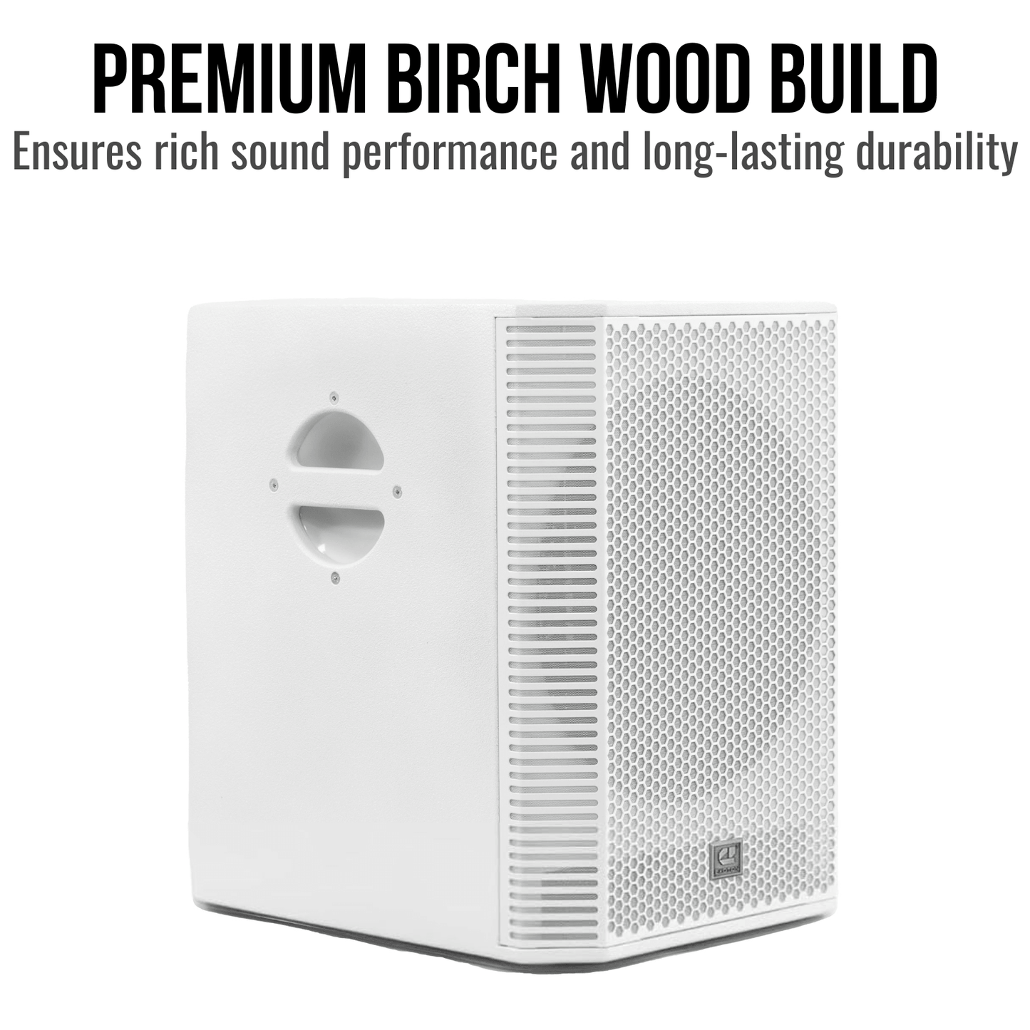 2000W 15-inch Bluetooth Column Loudspeakers - White