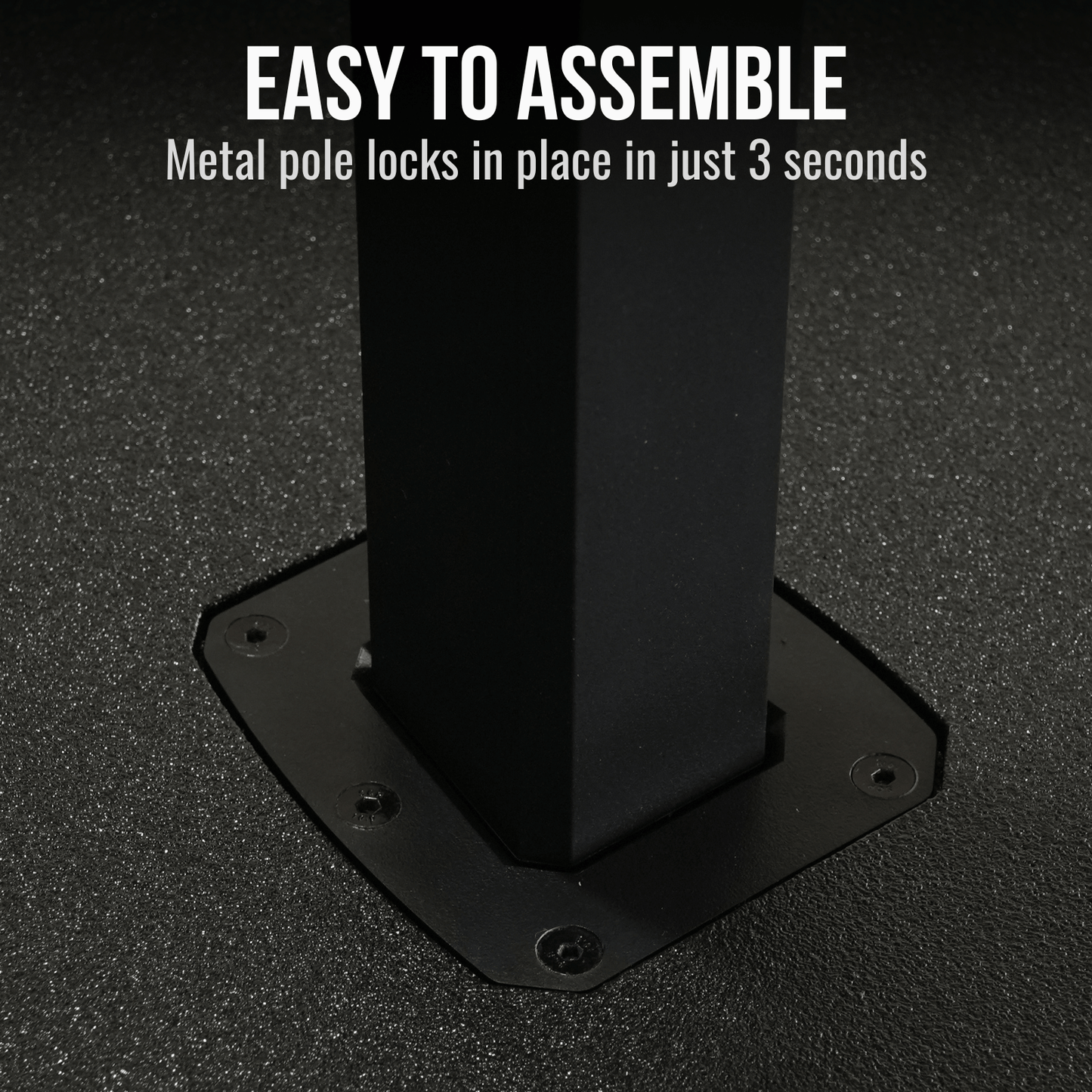 3000W 18-inch Powered Column Array Speaker System - Black