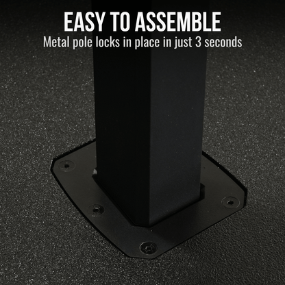 3000W 18-inch Powered Column Array Speaker System - Black