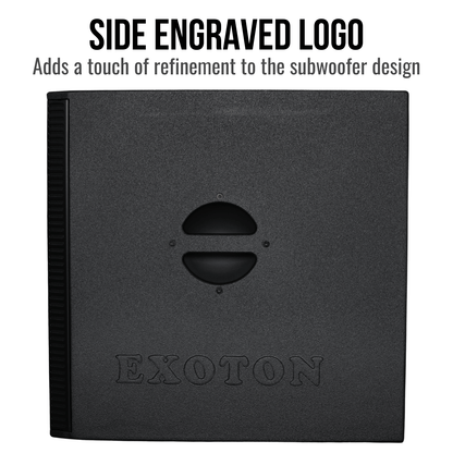 3000W 18-inch Powered Column Array Speaker System - Black