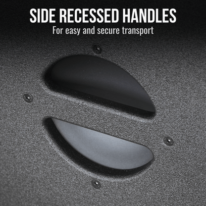 3000W 18-inch Powered Column Array Speaker System - Black