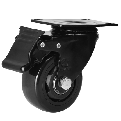3-inch Heavy Duty Casters Set with Brake