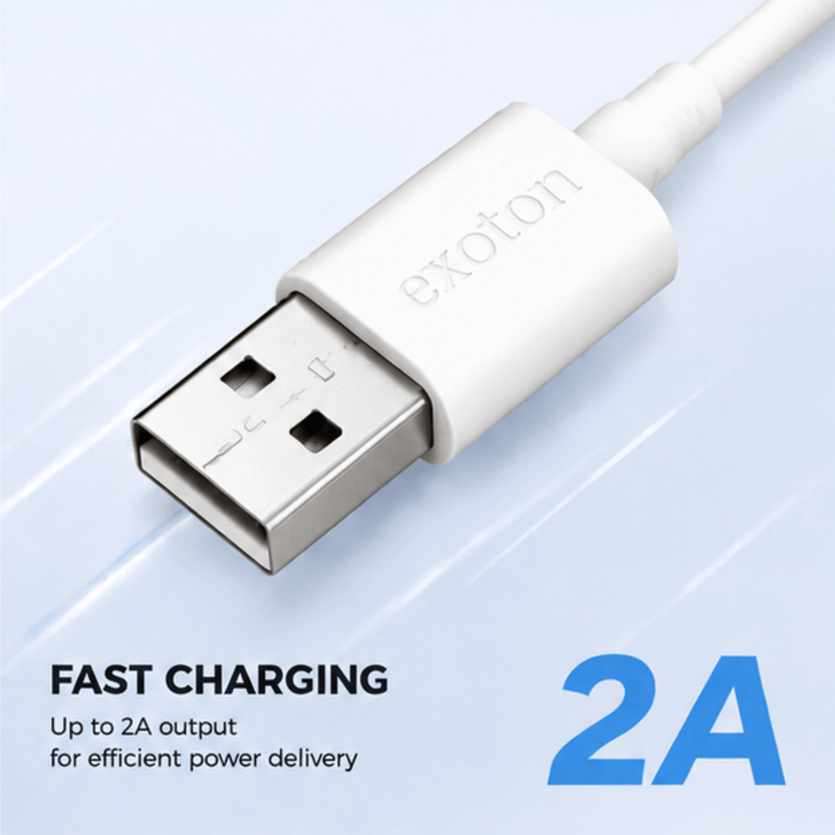 EXOTON USB A to USB C Cable Fast Charging Cable 6 ft