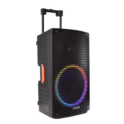 1800W 15-inch Bluetooth Rechargeable PA Active Speaker