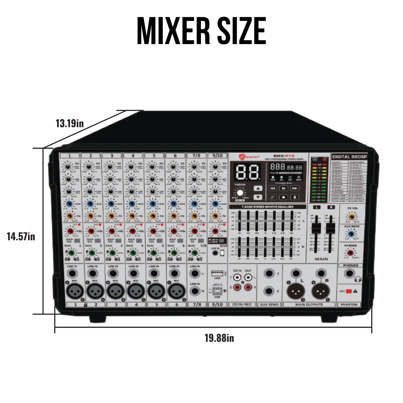 Paire d'Enceintes passives McGrey DJ-2222 - type Fullrange Box - Party Paire d'Enceintes passives McGrey DJ-2222 - type Fullrange Box - Party