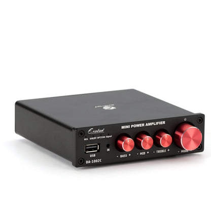 2 Channel 200W Bluetooth 5.0 Mini Class D Power Home Amplifier