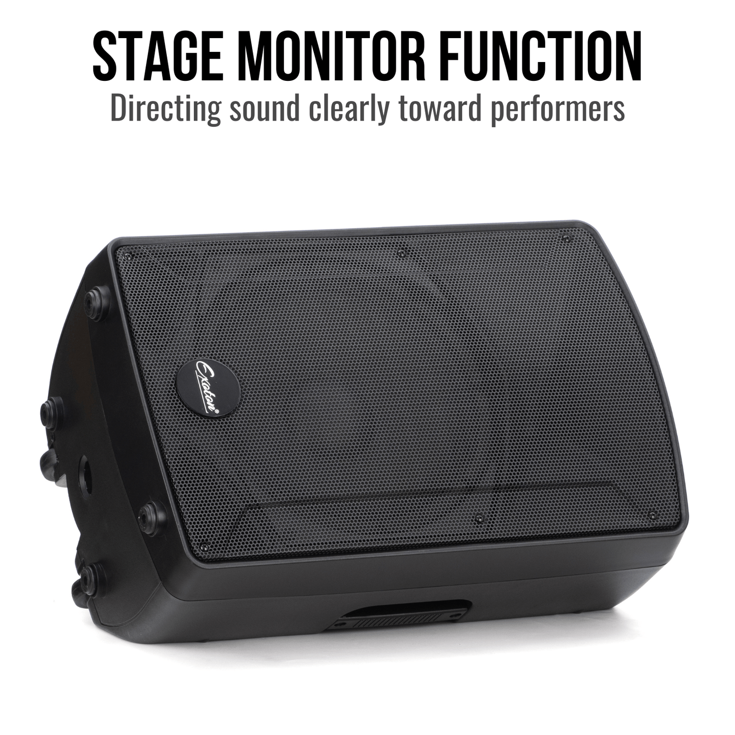 2000W 12-inch PA Speakers System With 6 Channel Mixer